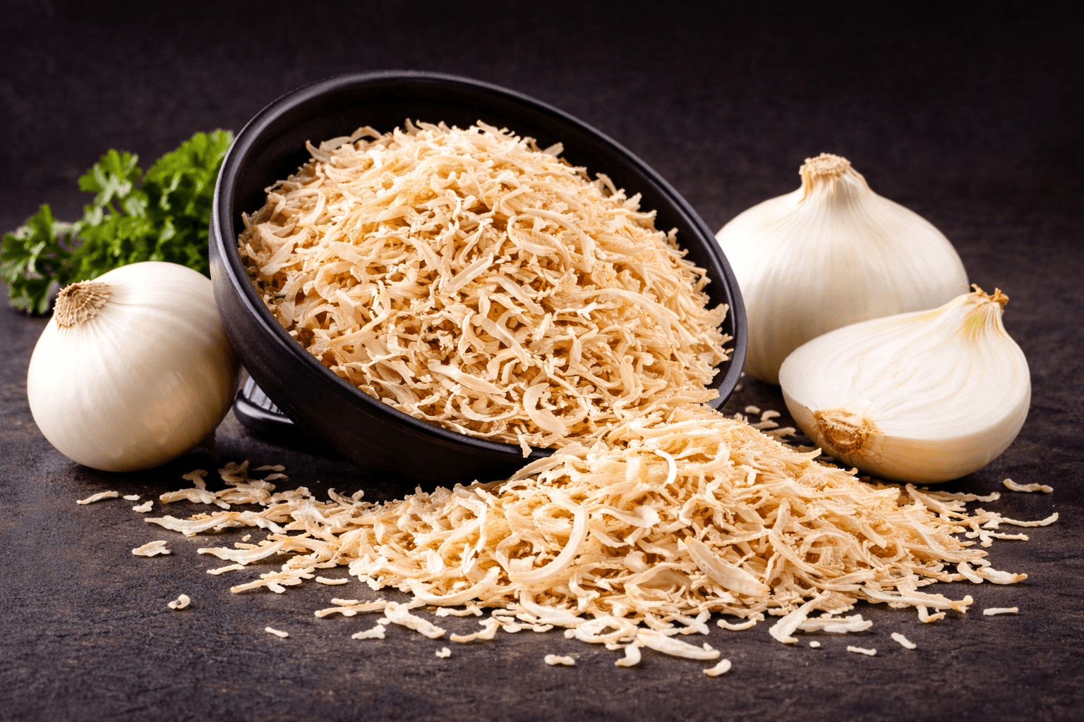 Dehydrated White Onion Flakes